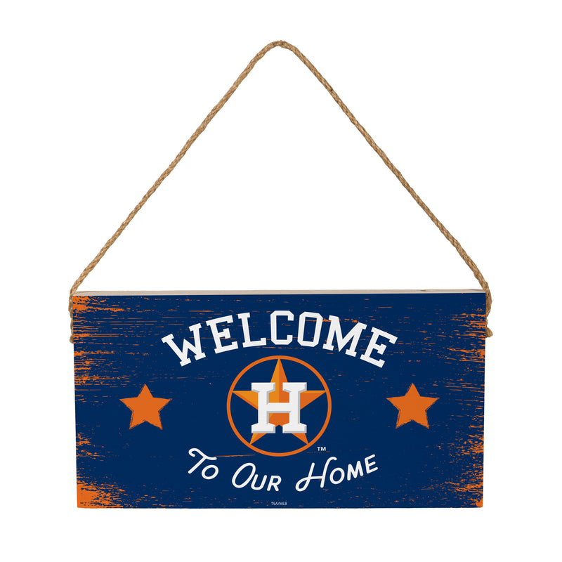 Houston Astros Wood Wall Sign, 6x11