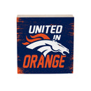 Denver Broncos Plock, Down Home Fans, 6x6