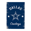Dallas Cowboys Wood Wall Sign, 16x24