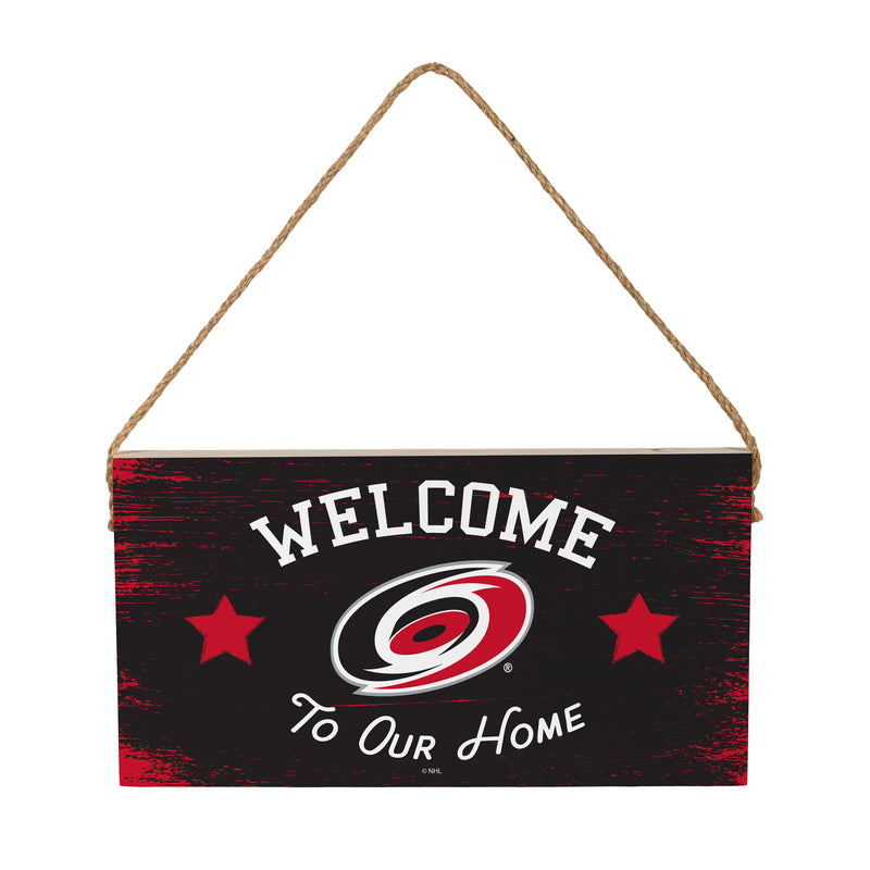 Carolina Hurricanes Wood Wall Sign, 6x11