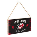 Carolina Hurricanes Wood Wall Sign, 6x11