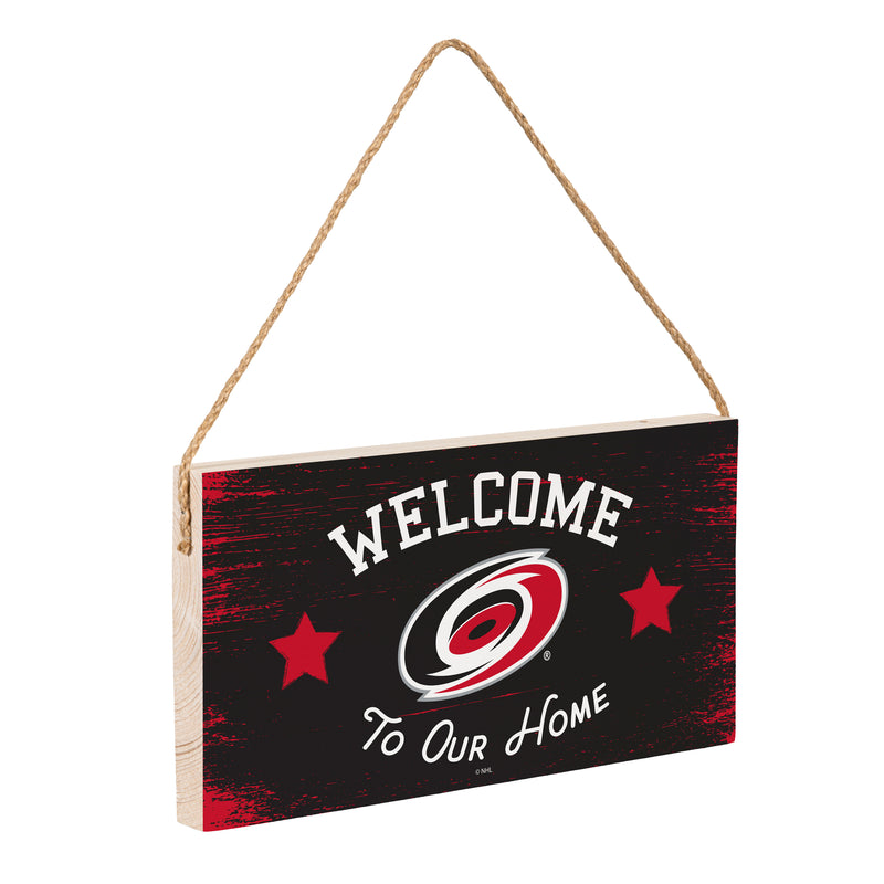 Carolina Hurricanes Wood Wall Sign, 6x11