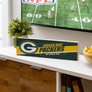 Green Bay Packers Mantle Sign, Down Home Fans, 5x18