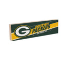 Green Bay Packers Mantle Sign, Down Home Fans, 5x18