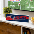New England Patriots Mantle Sign, Down Home Fans, 5x18