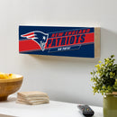 New England Patriots Mantle Sign, Down Home Fans, 5x18