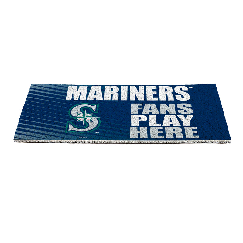 Seattle Mariners Fan PVC Mat, 28"x16"
