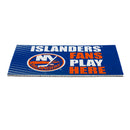 New York Islanders Fan PVC Mat, 28"x16"