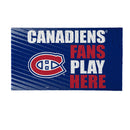 Montreal Canadiens Fan PVC Mat, 28"x16"