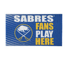 Buffalo Sabres Fan PVC Mat, 28"x16"