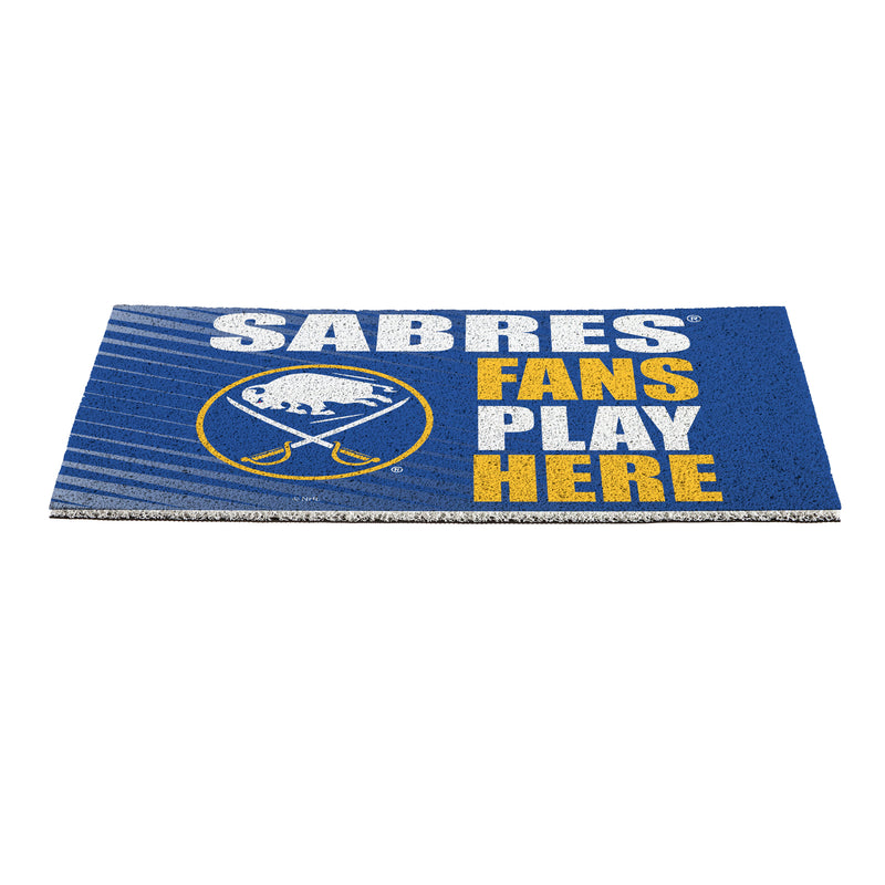Buffalo Sabres Fan PVC Mat, 28"x16"