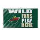 Minnesota Wild Fan PVC Mat, 28"x16"