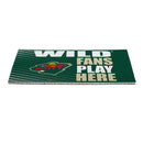 Minnesota Wild Fan PVC Mat, 28"x16"