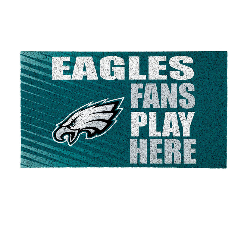Philadelphia Eagles Fan PVC Mat, 28"x16"