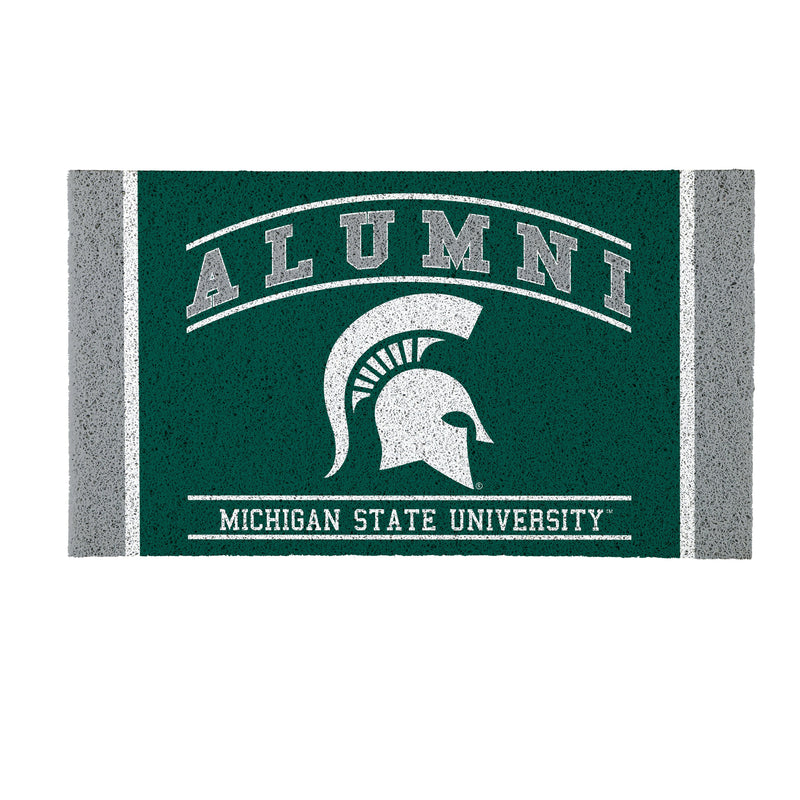 Michigan State University Alumni PVC Mat, 28"x16"