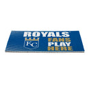 Kansas City Royals Fan PVC Mat, 28"x16"