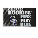 Colorado Rockies Fan PVC Mat, 28"x16"