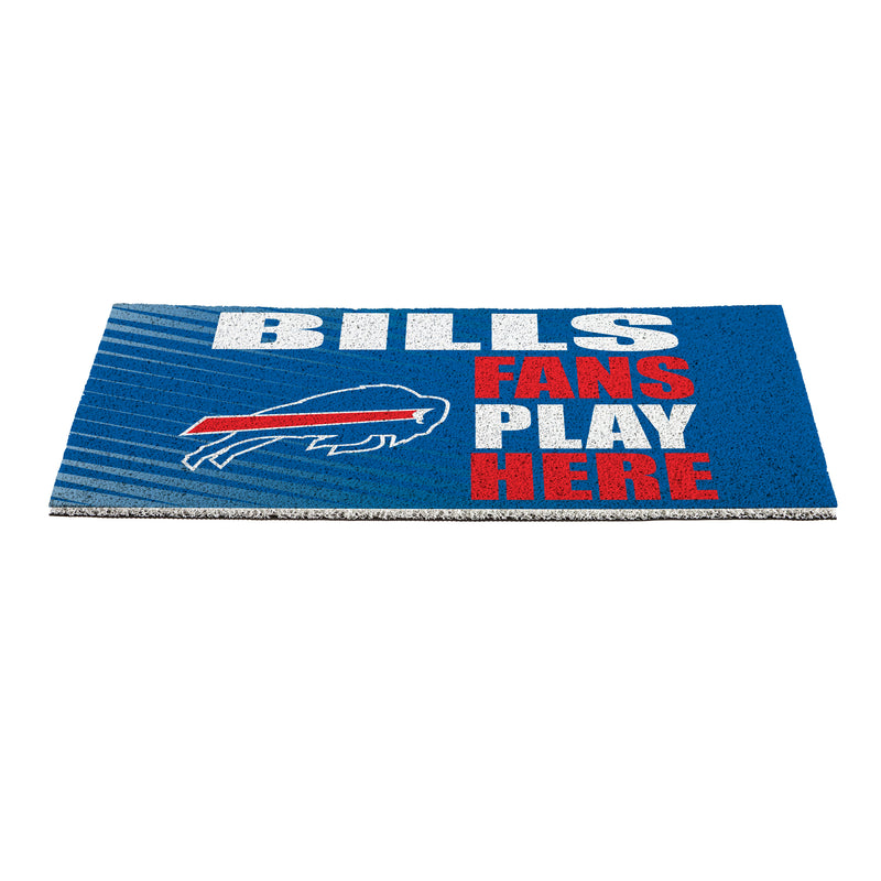 Buffalo Bills Fan PVC Mat, 28"x16"