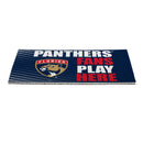 Florida Panthers Fan PVC Mat, 28"x16"
