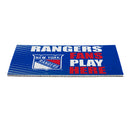 New York Rangers Fan PVC Mat, 28"x16"