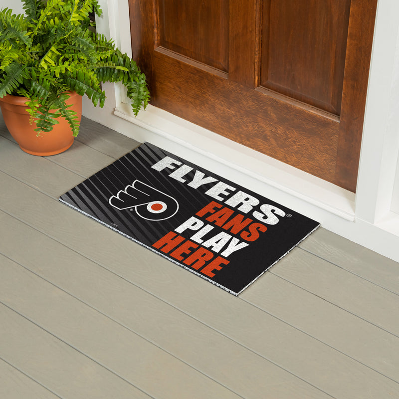 Philadelphia Flyers Fan PVC Mat, 28"x16"