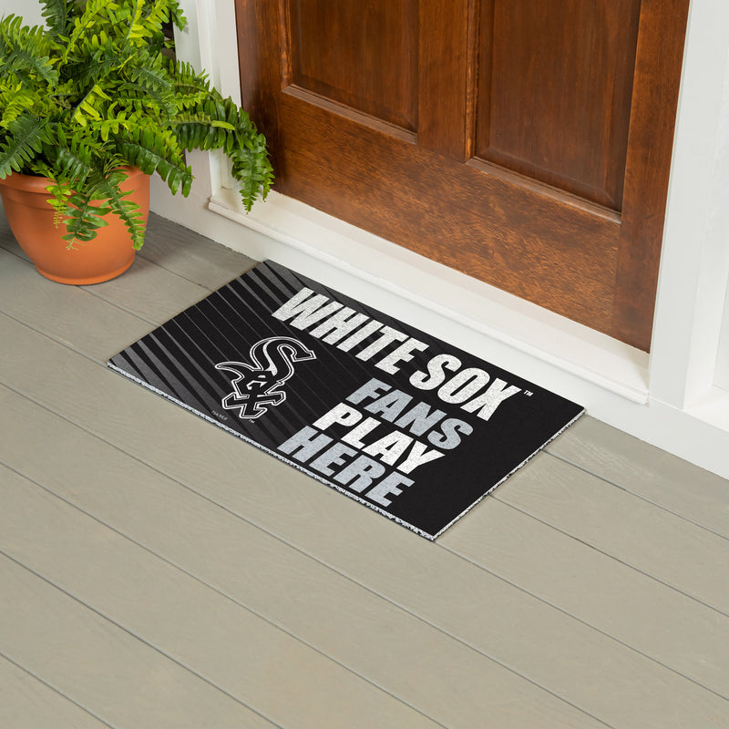 Chicago White Sox Fan PVC Mat, 28"x16"