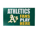 Athletics Fan PVC Mat, 28"x16"
