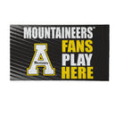 Appalachian State University Fan PVC Mat, 28"x16"