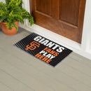 San Francisco Giants Fan PVC Mat, 28"x16"
