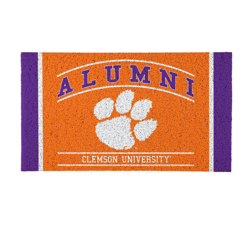 Clemson University Alumni PVC Mat, 28"x16"