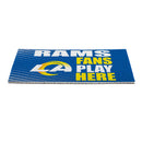 Los Angeles Rams Fan PVC Mat, 28"x16"