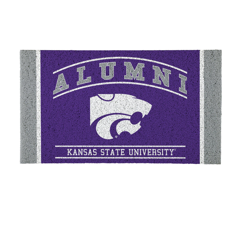 Kansas State University Alumni PVC Mat, 28"x16"
