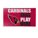Arizona Cardinals Fan PVC Mat, 28"x16"