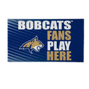 Montana State University Fan PVC Mat, 28"x16"