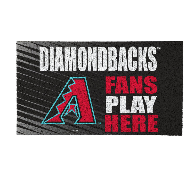 Arizona Diamondbacks Fan PVC Mat, 28"x16"