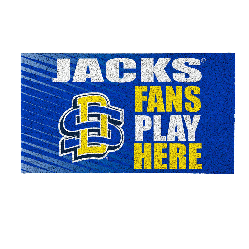 South Dakota State University Fan PVC Mat, 28"x16"