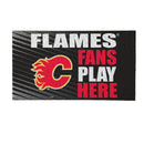 Calgary Flames Fan PVC Mat, 28"x16"