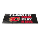 Calgary Flames Fan PVC Mat, 28"x16"