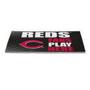 Cincinnati Reds Fan PVC Mat, 28"x16"