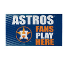 Houston Astros Fan PVC Mat, 28"x16"