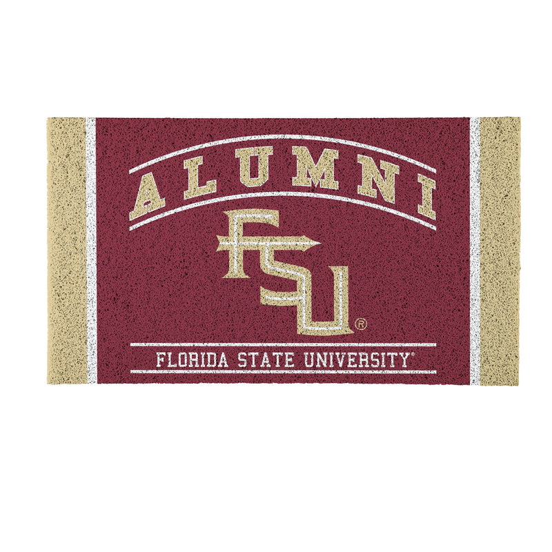 Florida State University Alumni PVC Mat, 28"x16"