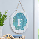 Coastal Door Decor Shell Monogram 18" F