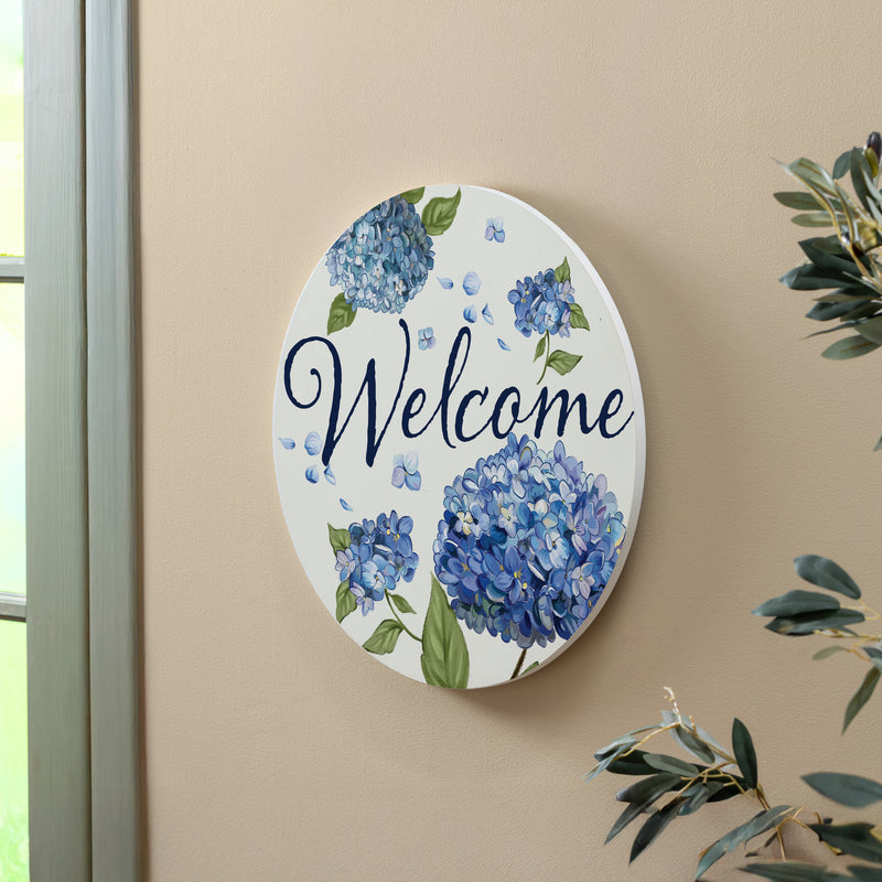 Hydrangea Haven, 18" Door Decor