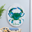 Coastal Door Decor Welcome Crab 18"