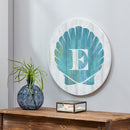 Coastal Door Decor Shell Monogram 18" E