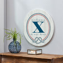 Coastal Door Decor Monogram White 18" X