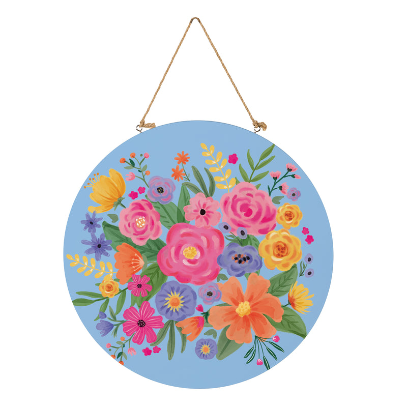 Bunny Blooms Spring Blossom, 18" Door Decor