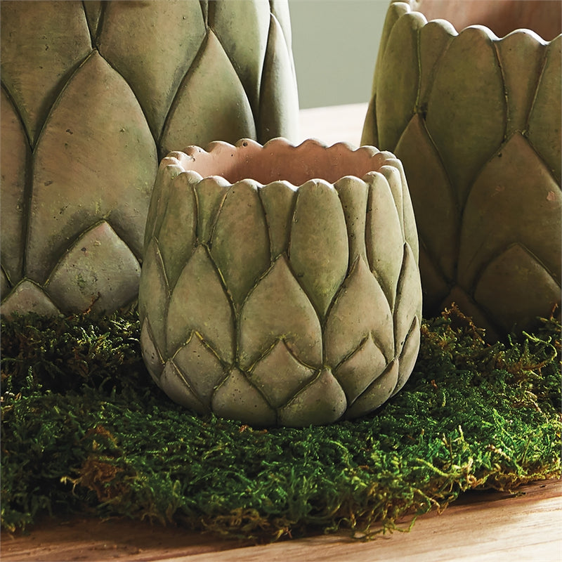 Napa Home Garden, WEATHERED GARDEN ARTICHOKE POT SM,dg223