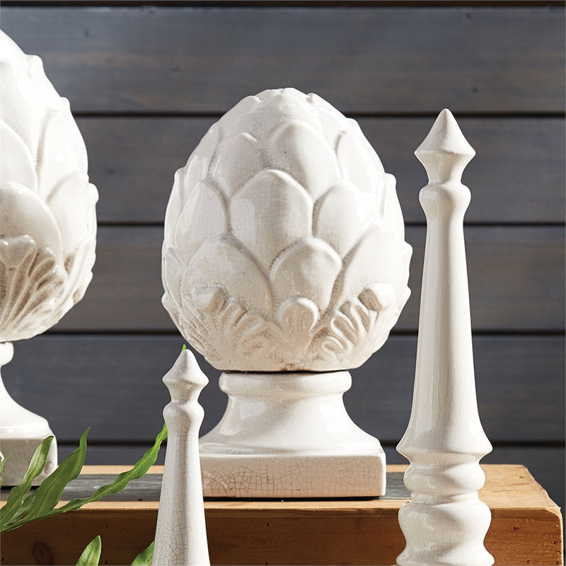 Napa Home Garden, CONSERVATORY ARTICHOKE FINIAL SMALL,dg404