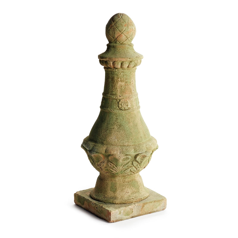 Napa Garden Collection-Weathered Garden Finial, 23.5 inches